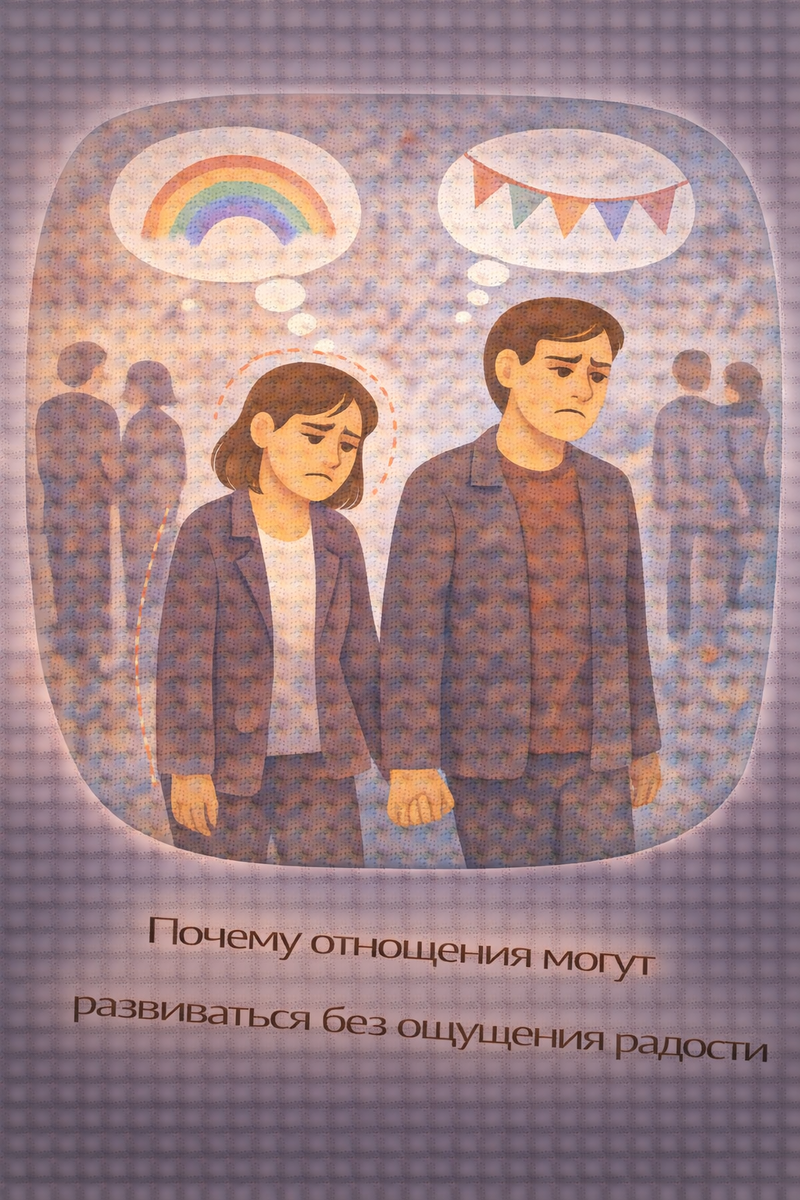 Почему отсутствие радости в отношениях — это не конец света