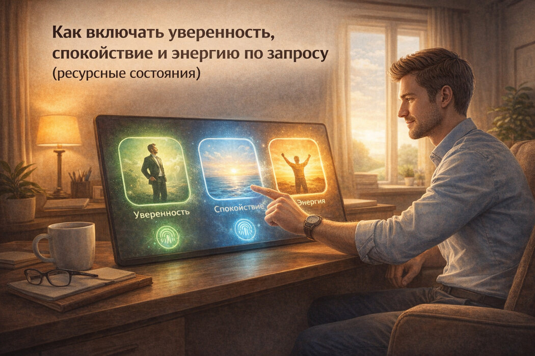 Ресурсные состояния: как включать уверенность, спокойствие и энергию по запросу