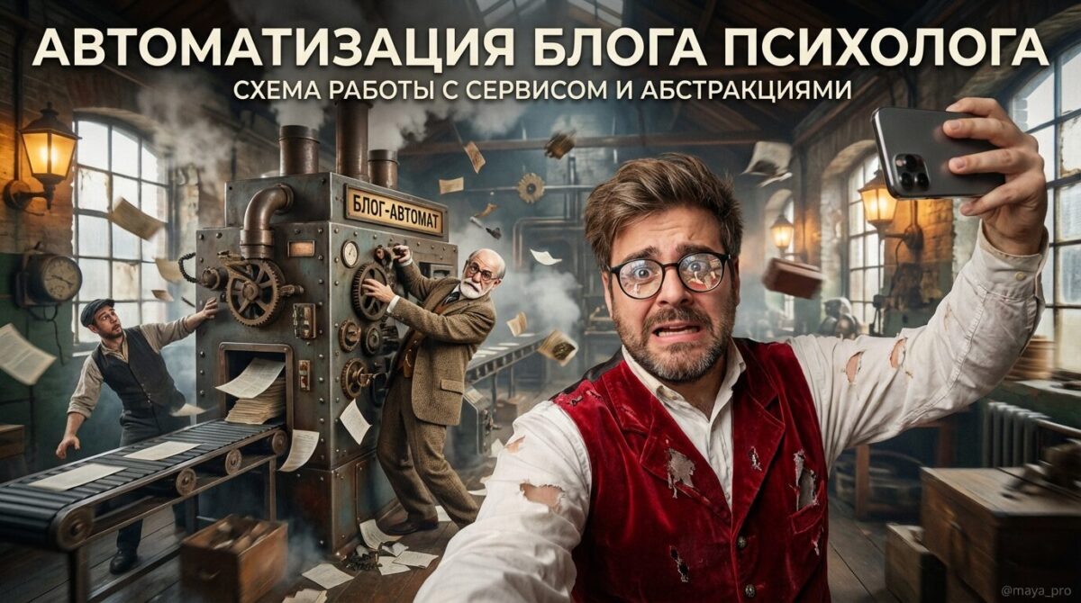 Как автоматизация помогает психологам вести блоги без лишней суеты
