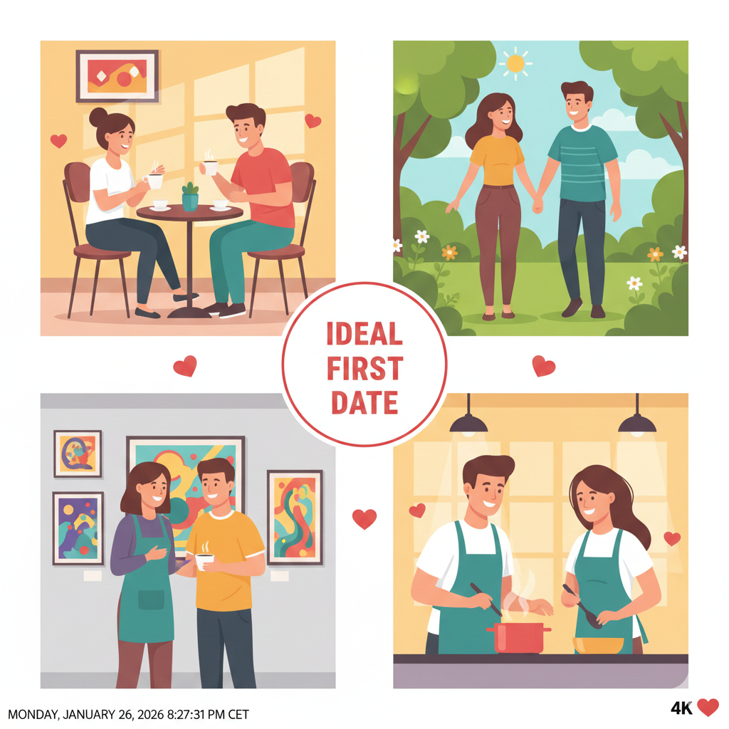 Лучшие идеи для первого свидания: психологические советы