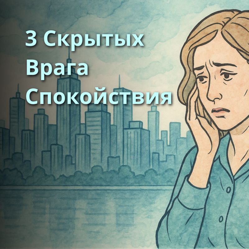 Тревога в сердце: три невидимых врага вашего спокойствия