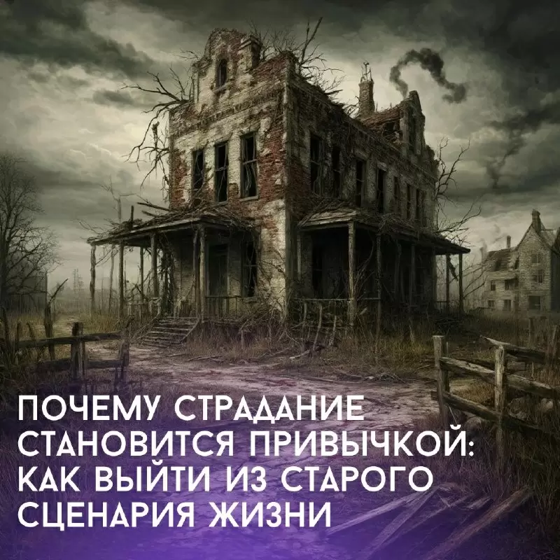 Как избавиться от привычки к страданию и построить новую жизнь
