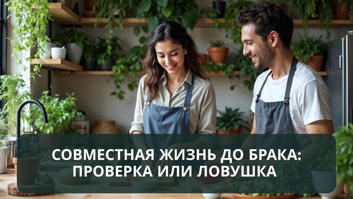Совместная жизнь до брака: испытание любви или безвыходная ситуация?