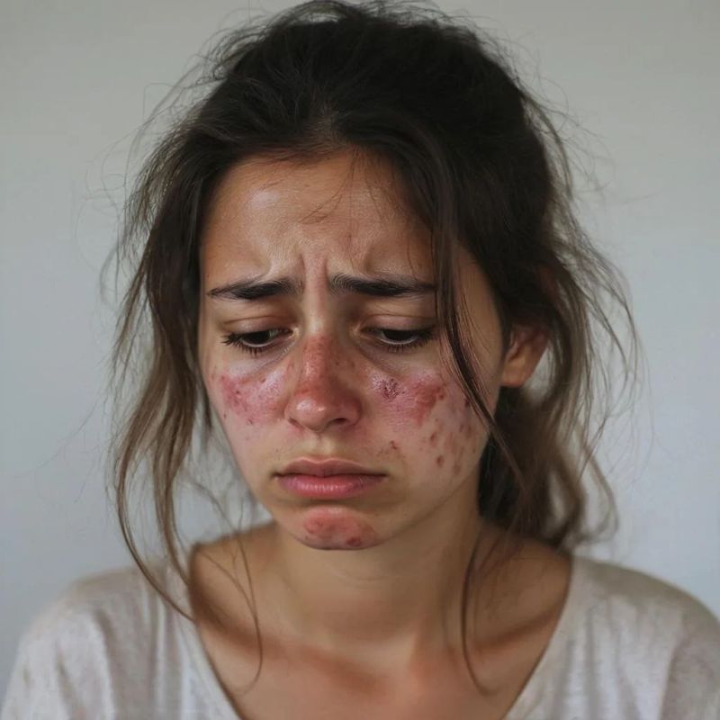 Акне во взрослом возрасте: как внутренние конфликты отражаются на коже