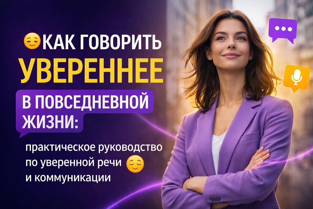 Как повысить уверенность в речи: практическое руководство